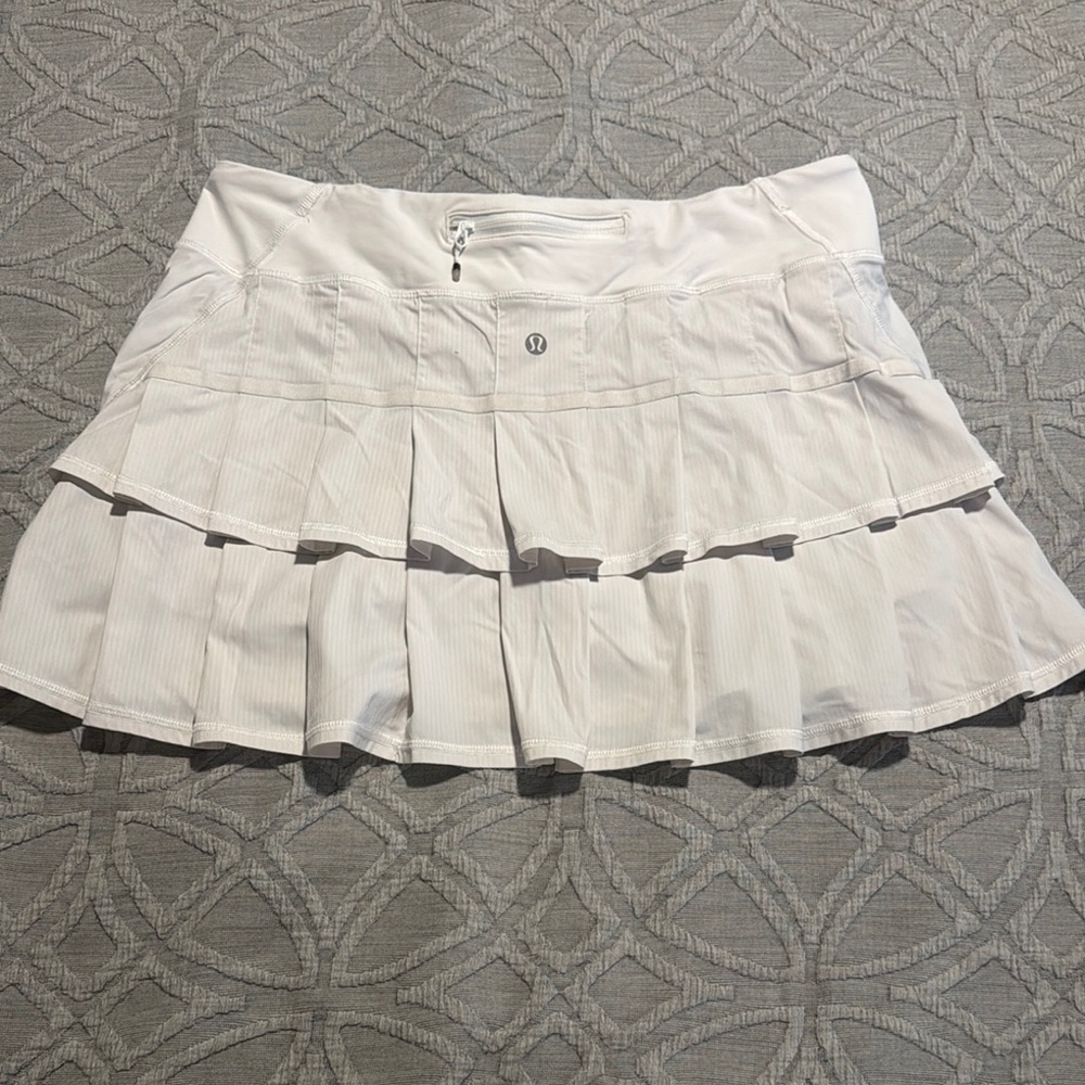 White Pleated Skirt Lululemon